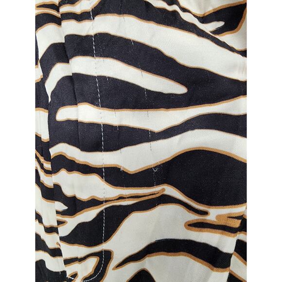 Chloe Kristyn Zebra Print Palazzo Pants Women's Size 1X NWT - Picture 8 of 9